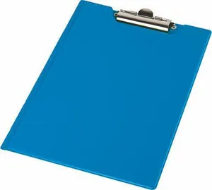 Blok do pisania zamykający, A4, PANTAPLAST, niebieski